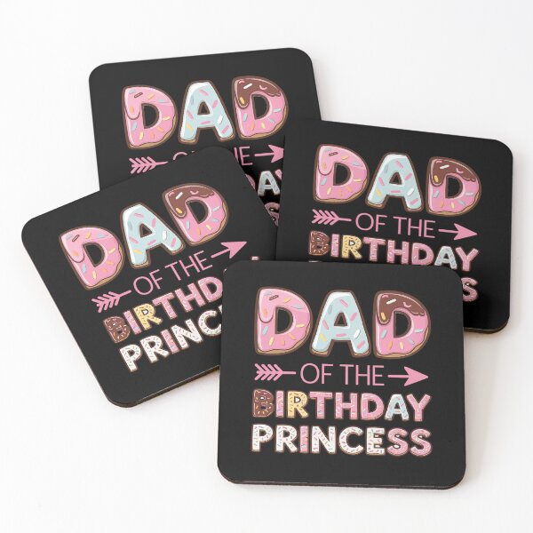 Item preview, Dad Of The Birthday Princess - Family Matching B-day Donut designed and sold by catsdothingz.
