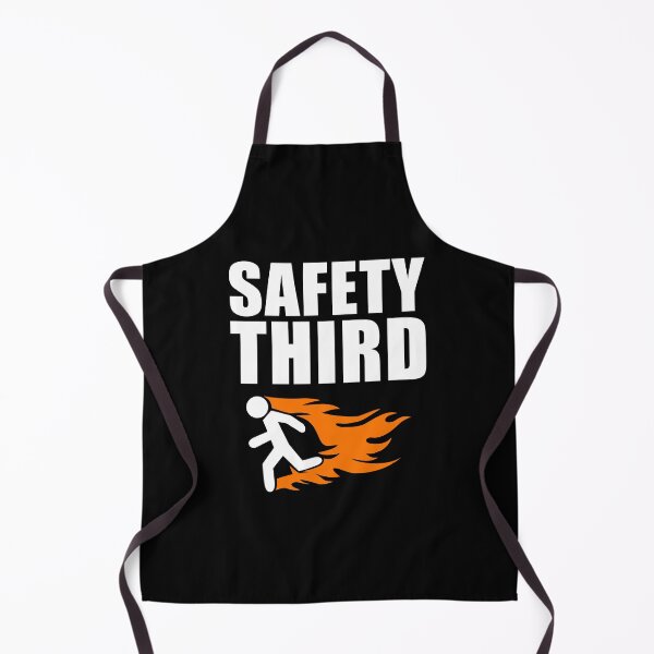Item preview, Safety Third - Funny Saying designed and sold by manueldila.