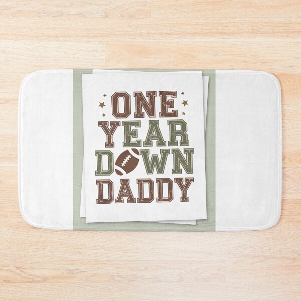 Item preview, Daddy of the 1 Year old Football 1st Year Down Birthday Boy designed and sold by catsdothingz.