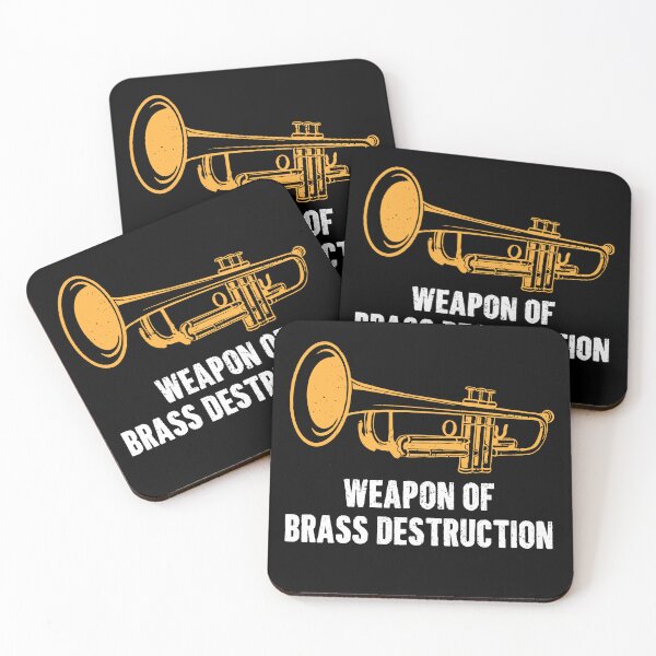 Item preview, Weapon Of Brass Destruction - Trumpet Player Gift designed and sold by manueldila.