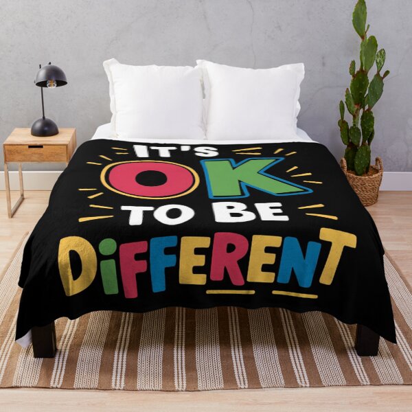 Item preview, Its Ok To Be Different Autism Awareness designed and sold by AsteriskDatBArt.