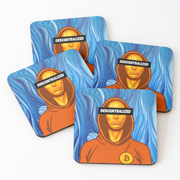 Item preview, Decentralized HODLER | Satoshi Nakamoto Crypto Art (Bitcoin Pleb Anonymous Trader Crypto Art) designed and sold by FashionTraders.