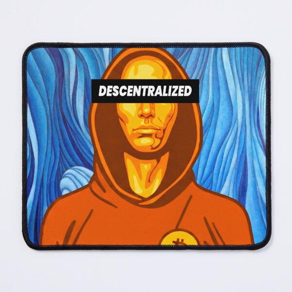 Item preview, Decentralized HODLER | Satoshi Nakamoto Crypto Art (Bitcoin Pleb Anonymous Trader Crypto Art) designed and sold by FashionTraders.