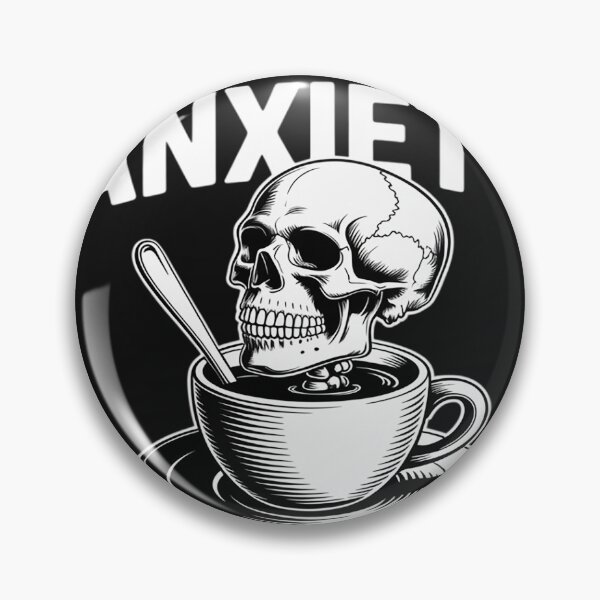 Item preview, Emo Rock Coffee Anxiety designed and sold by GaryBellcvbnb.