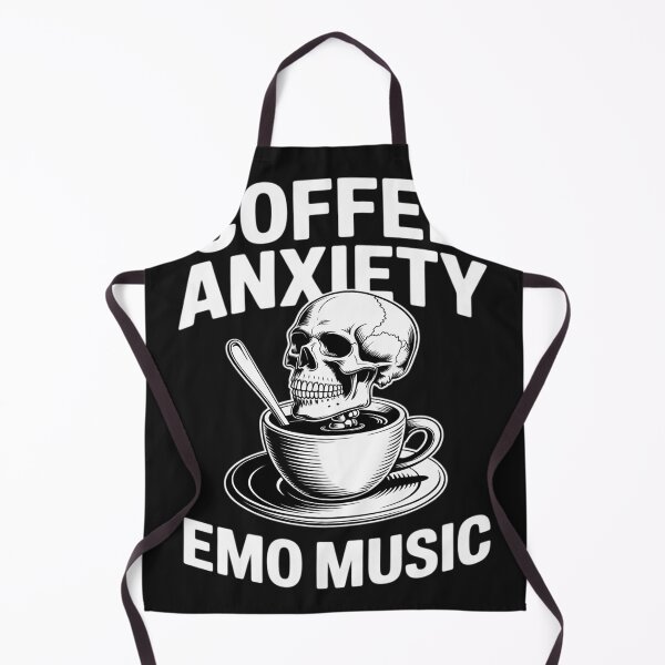 Item preview, Emo Rock Coffee Anxiety designed and sold by GaryBellcvbnb.