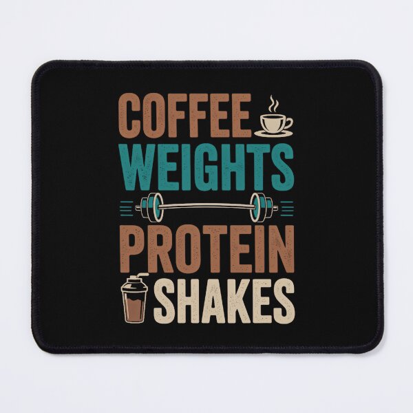 Item preview, Coffee Weights And Protein Shakes Weightlifting Workout designed and sold by VENOM0RIOT.