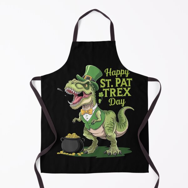 Item preview, Dinosaur St Patricks Day Happy St Pat Trex T rex Boys Men designed and sold by catsdothingz.