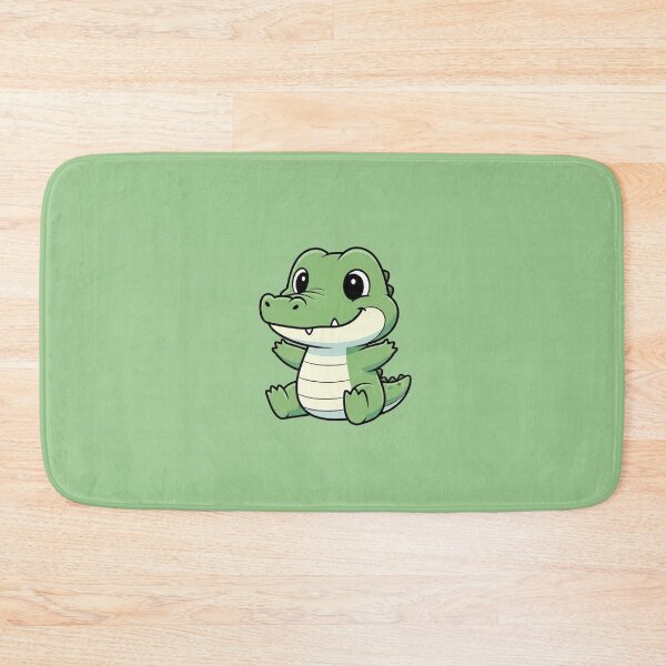 Item preview, Cute Baby Alligator Cartoon With Big Eyes designed and sold by LightArt25.