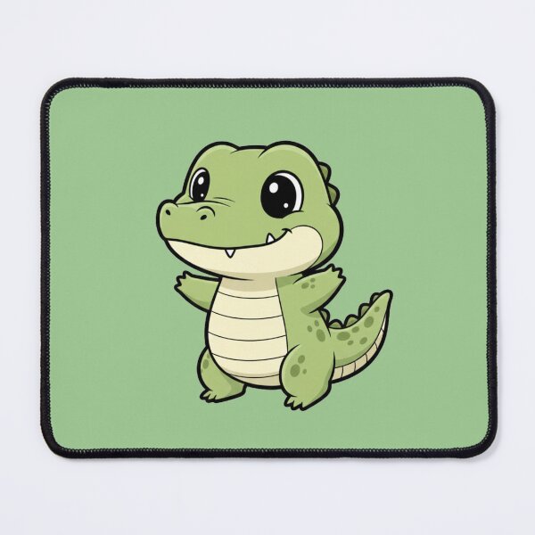 Item preview, Cute Baby Alligator Cartoon With Big Eyes designed and sold by LightArt25.
