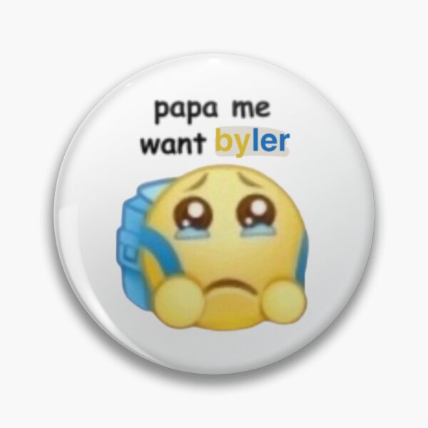 Item preview, papa me want byler stranger things mike wheeler will byers miwi meme lgbt gay mlm designed and sold by Kyna Arts.