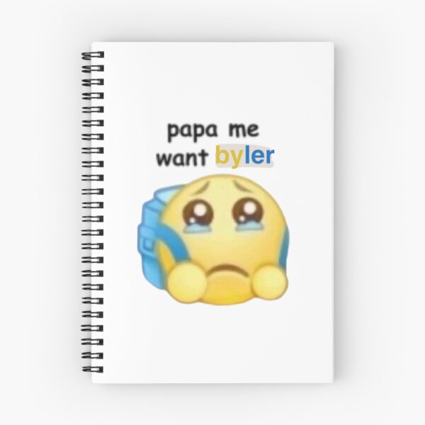 Item preview, papa me want byler stranger things mike wheeler will byers miwi meme lgbt gay mlm designed and sold by Kyna Arts.