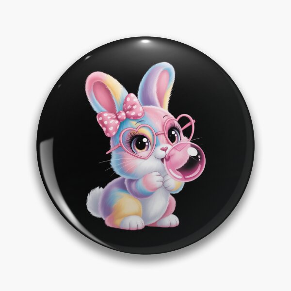 Artikelvorschau, Fröhliche Ostern, Hase, Kokette Schleife, Pinselstrich, Ostern entworfen und verkauft von VENOM0RIOT.