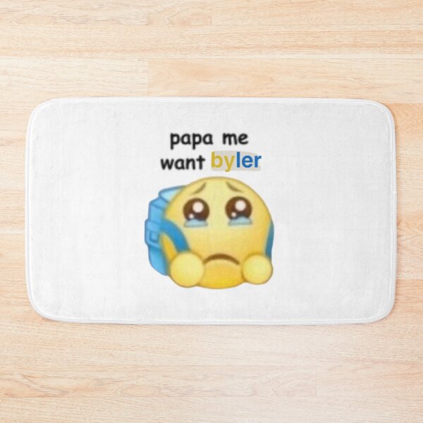 Item preview, papa me want byler stranger things mike wheeler will byers miwi meme lgbt gay mlm designed and sold by Kyna Arts.