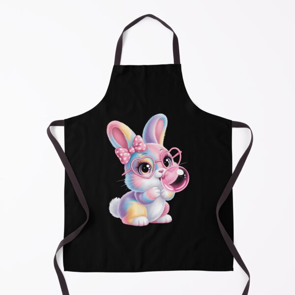 Aperçu de l'œuvre Joyeuses Pâques ! Lapin Coquette Bow Brushstroke Easter créée et vendue par VENOM0RIOT.