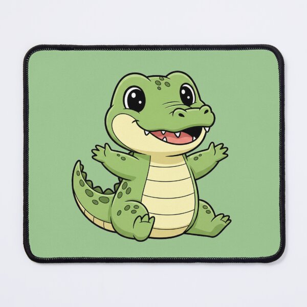 Artikelvorschau, Niedliches Baby-Alligator-Cartoontier mit großen Augen entworfen und verkauft von LightArt25.
