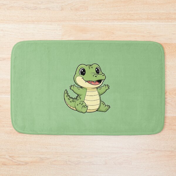 Item preview, Cute Baby Alligator Cartoon With Big Eyes designed and sold by LightArt25.