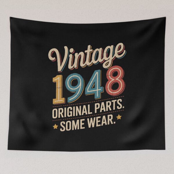 Item preview, 1948 Original Parts Year Of Birth Birthday designed and sold by IhanVaanMaArt.