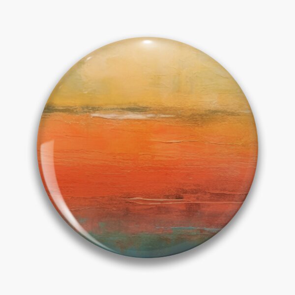 Item preview, Colorful Sunrise Over Blue Ocean Abstract Art Painting designed and sold by DEC02.
