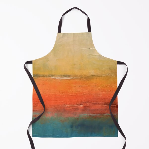 Item preview, Colorful Sunrise Over Blue Ocean Abstract Art Painting designed and sold by DEC02.