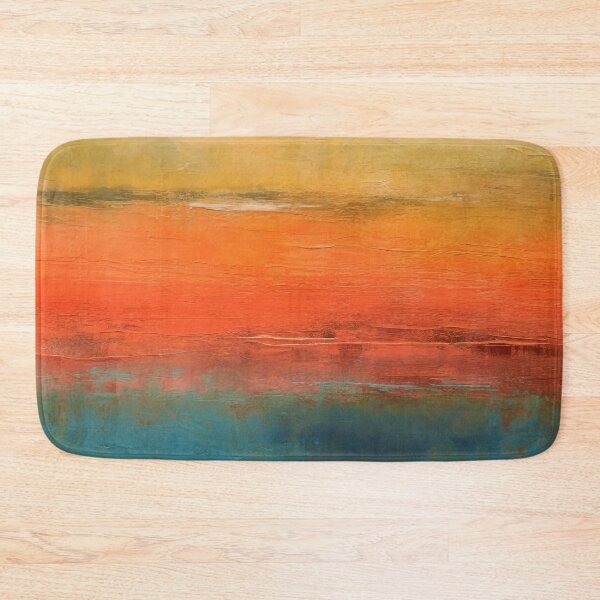 Item preview, Colorful Sunrise Over Blue Ocean Abstract Art Painting designed and sold by DEC02.