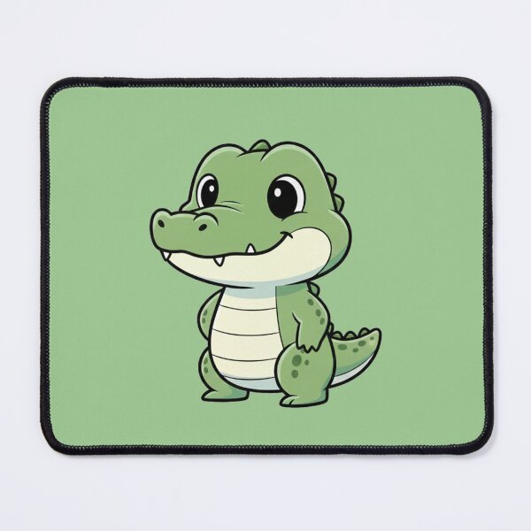 Item preview, Cute Baby Alligator Cartoon With Big Eyes designed and sold by LightArt25.