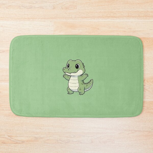 Item preview, Cute Baby Alligator Cartoon With Big Eyes designed and sold by LightArt25.