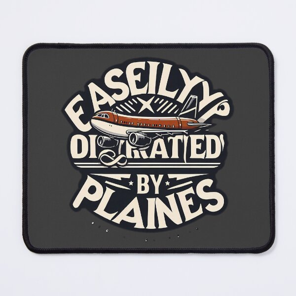 Item preview, easily distracted by planes designed and sold by NCNGDESIGN.