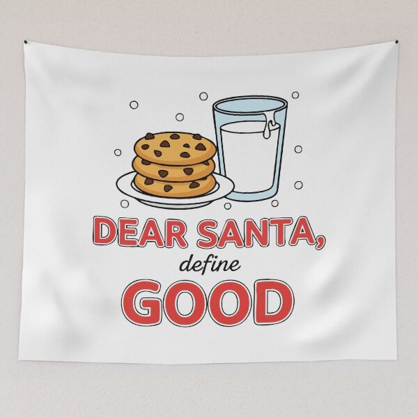 Item preview, Dear Santa Define Good Christmas Humor designed and sold by graphicnew.