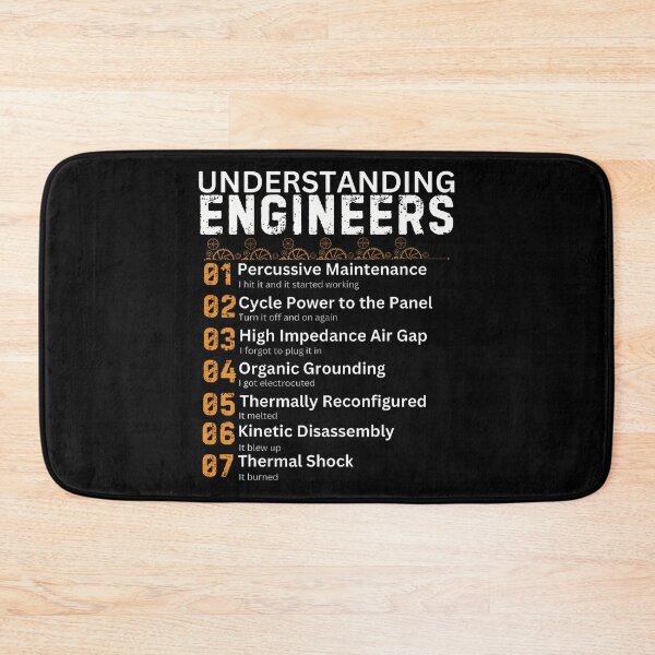 Item preview, Understanding Engineers Funny Stem Nerd Humor designed and sold by charitashmoqs.