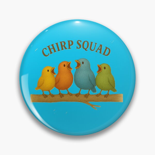 Item preview, Chirp Squad designed and sold by TheJoyfulPen.