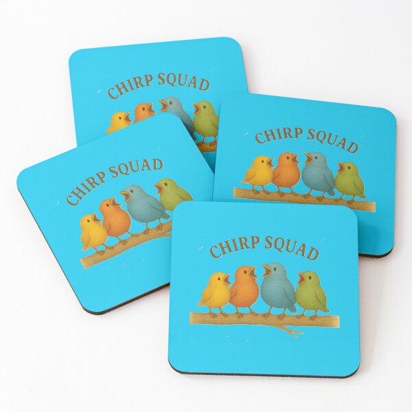 Item preview, Chirp Squad designed and sold by TheJoyfulPen.