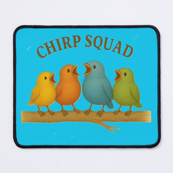 Item preview, Chirp Squad designed and sold by TheJoyfulPen.