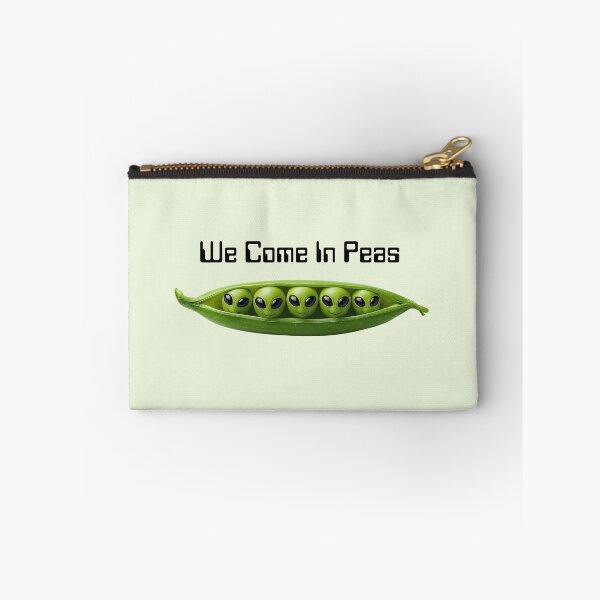 Item preview, We Come in peas cute aliens designed and sold by FatBirdie.