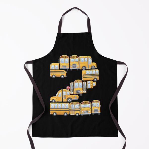 Item preview, 2 Year Old Toddler 2nd Birthday School Bus Theme Kids Party  designed and sold by KonopikaaArt.