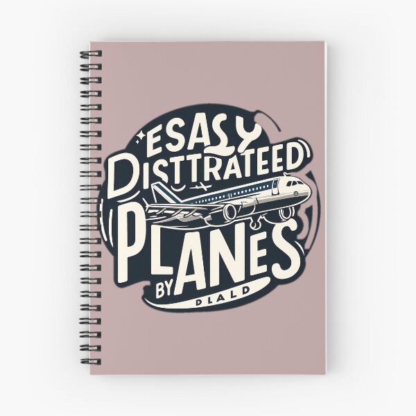 Item preview, easily distracted by planes designed and sold by NCNGDESIGN.