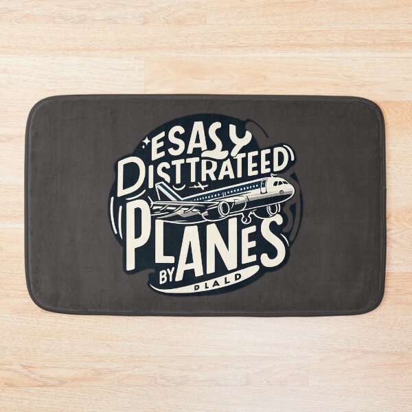 Item preview, easily distracted by planes designed and sold by NCNGDESIGN.