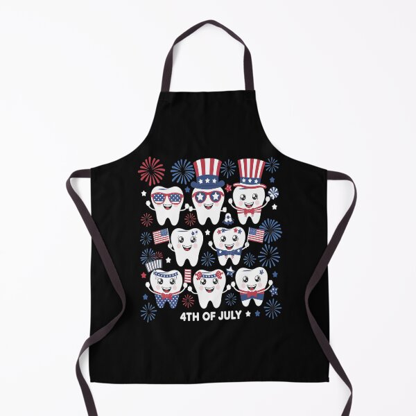 Item preview, 4th Of July American Dental Teeth US Flag Patriotic designed and sold by KonopikaaArt.