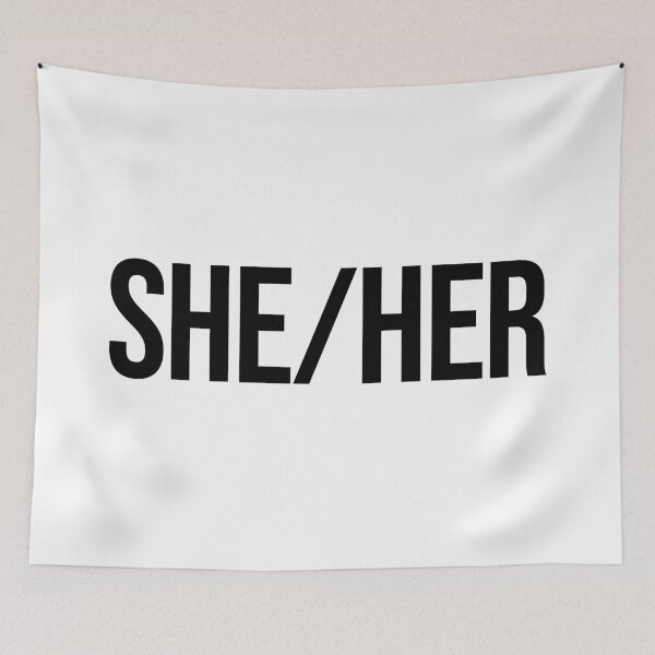 Item preview, She/Her, Pronouns designed and sold by Memes N Lore .