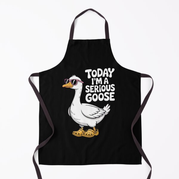 Item preview, Serious Goose Today Funny Animal designed and sold by Colorful Designs.