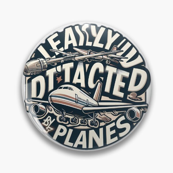 Item preview, easily distracted by planes designed and sold by NCNGDESIGN.