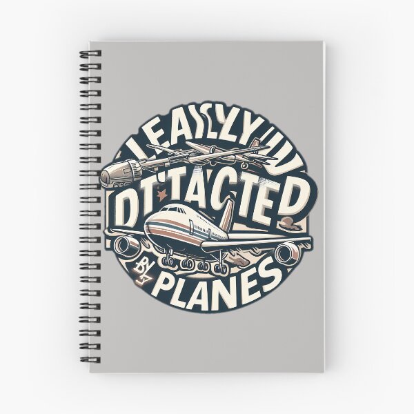 Item preview, easily distracted by planes designed and sold by NCNGDESIGN.