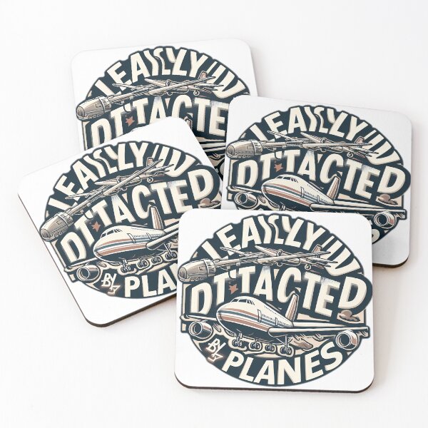 Item preview, easily distracted by planes designed and sold by NCNGDESIGN.