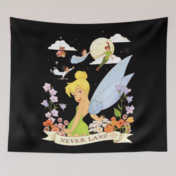 Item preview, Tinker Bell Never Land Flowers and Flight  designed and sold by dawemorelyr.
