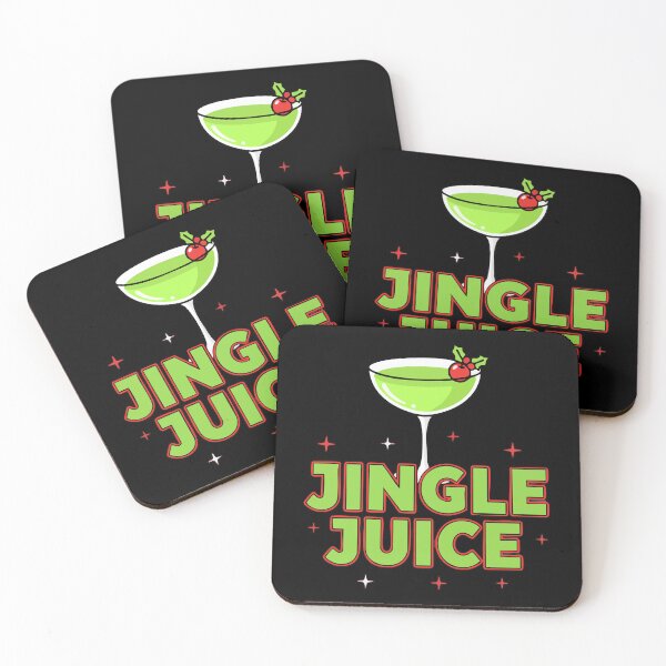 Item preview, Jingle Juice Christmas Cocktail Illustration designed and sold by graphicnew.