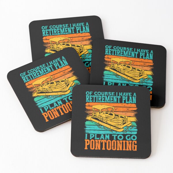 Item preview, Pontoon Boat Captain Retirement Retired Pontoon Captain designed and sold by kowaldtlbung.