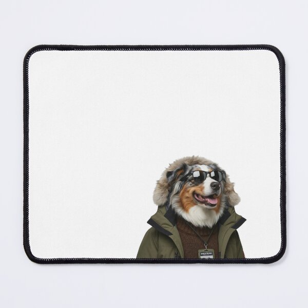 Item preview, Australian Shepherd Ski Pass | Cool Aussie Canine Energy designed and sold by slydawgstudio.