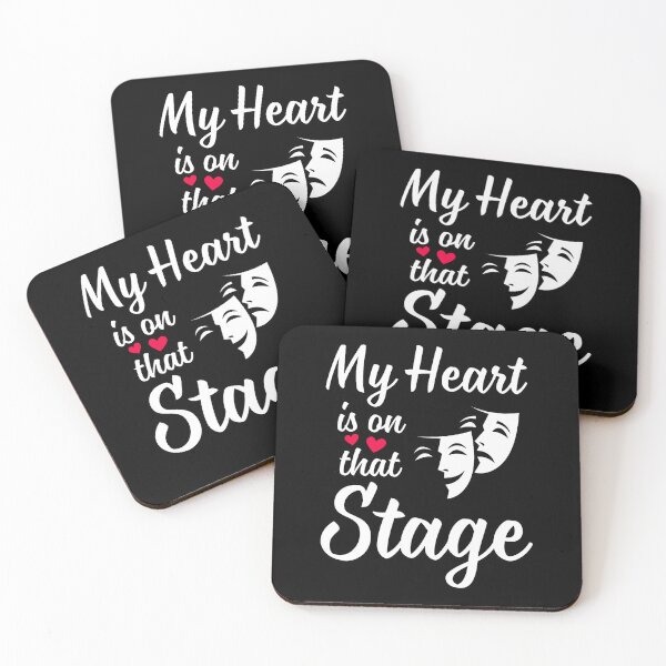 Item preview, My Heart Is On That Stage Acting Actress Theatre Lovers designed and sold by CeliaApril.