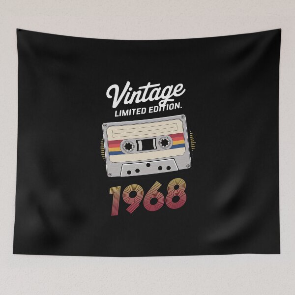 Item preview, 1968 57th birthday cassette tape designed and sold by TijanaARTSt88.
