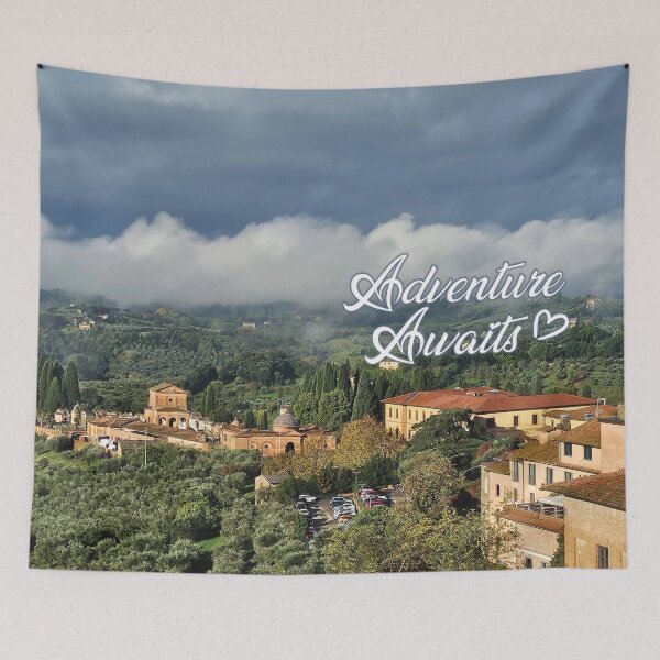 Item preview, Adventure Awaits... Fall view of Siena, Tuscany, Italy designed and sold by CHASAcreative.