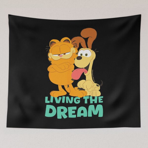 Item preview, Garfield and Odie Living The Dream designed and sold by dawemorelyr.